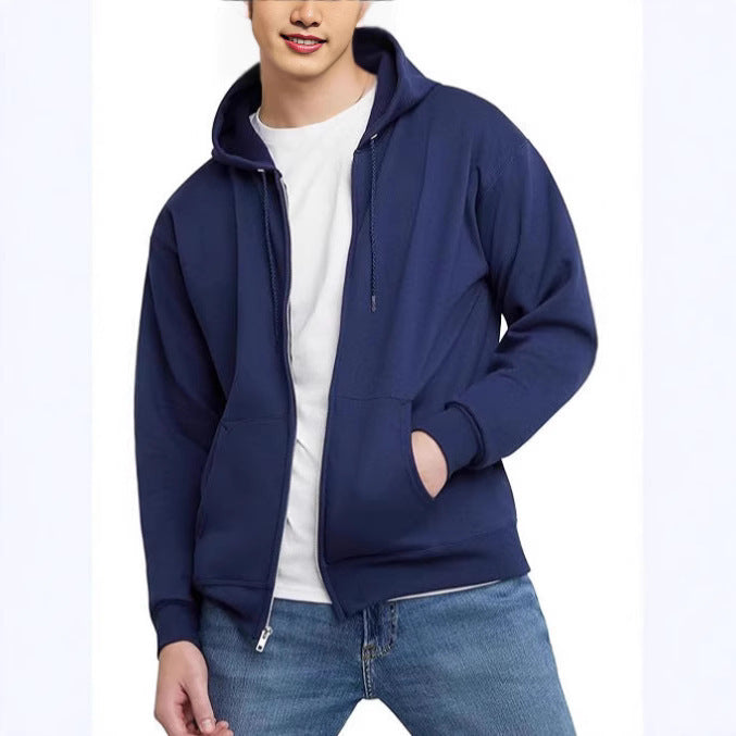 Shane – Sweat à capuche zippé ample pour hommes