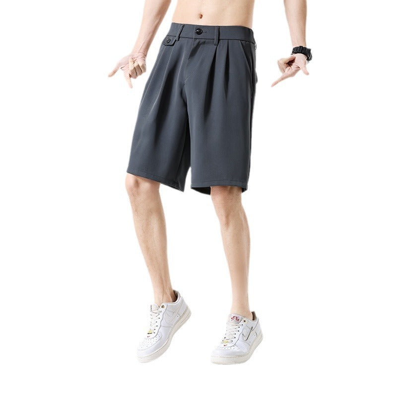 Tristan – Shorts Confortables pour Hommes en Couleur Unie