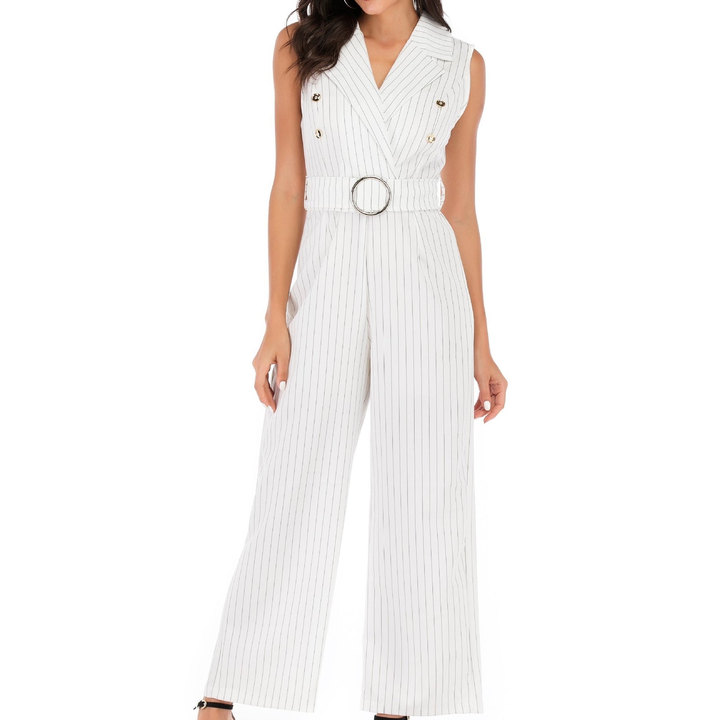 Anna – Combinaison sans manches avec ceinture