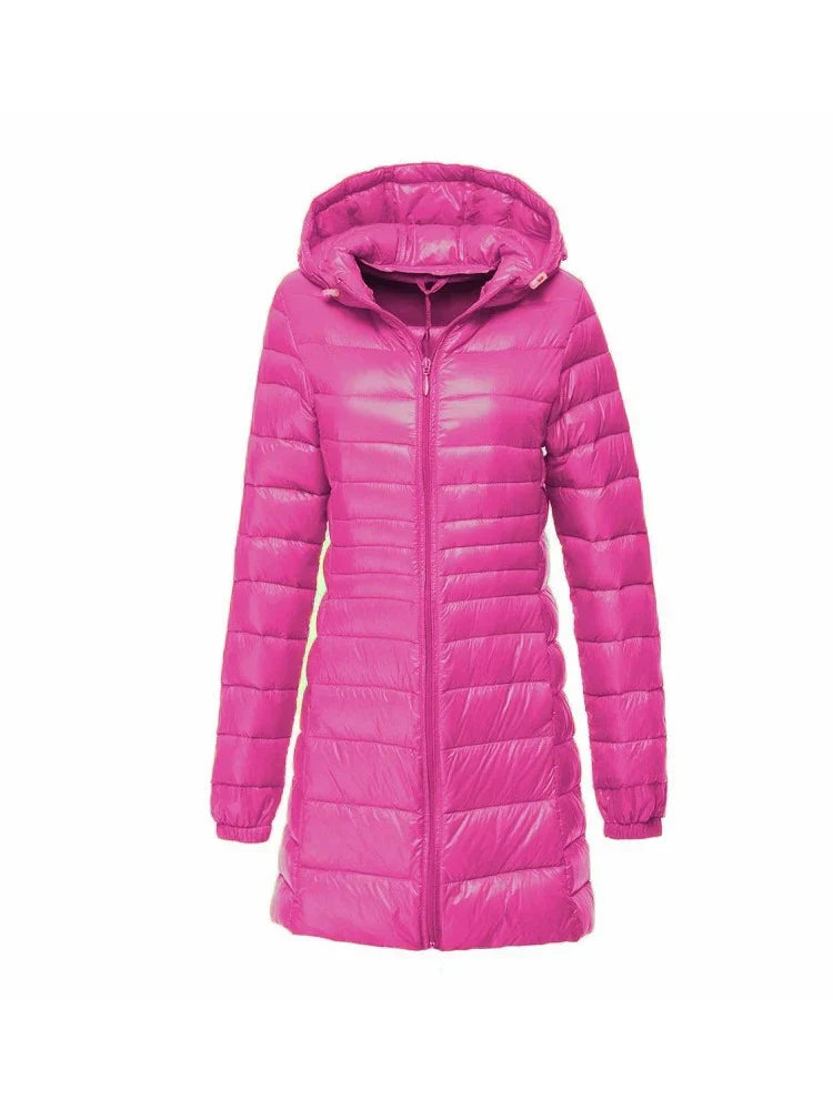 Sue – Manteau d'hiver long et matelassé pour femme