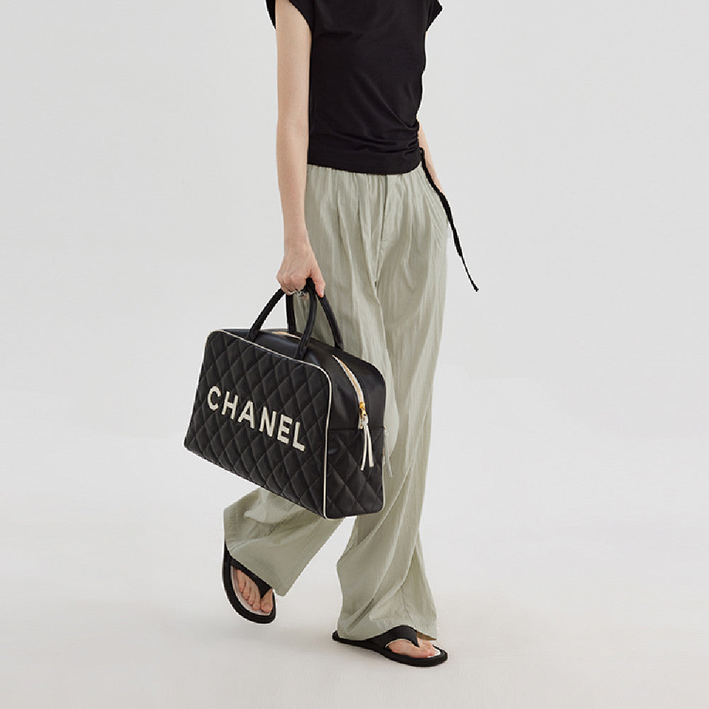 Elizabeth – Pantalon Droit Décontracté Polyamide