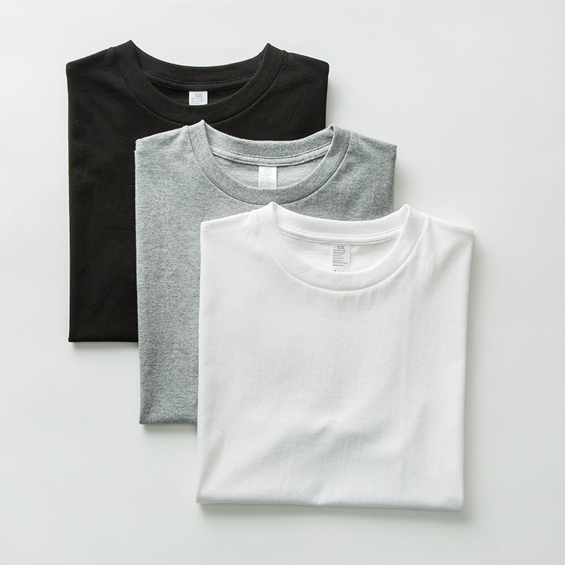 Stanley – T-shirt en Coton Blanc à Encolure Petite