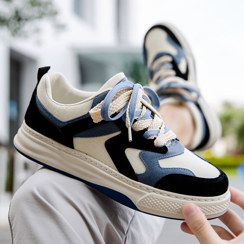 Desmond – Chaussures à Plateforme en Toile pour Hommes