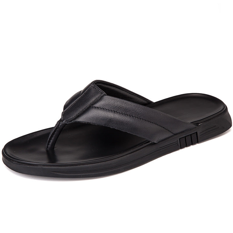 Roger – Tongs d'Été en Cuir Végan pour Homme