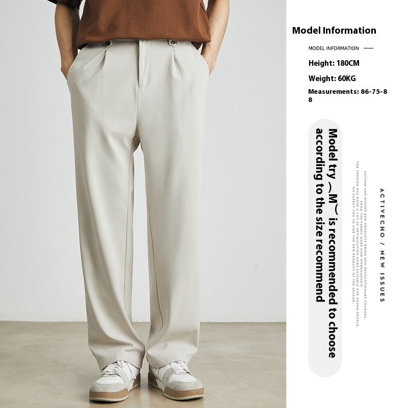 Alison – Pantalon Long Droit en Soie Glacée