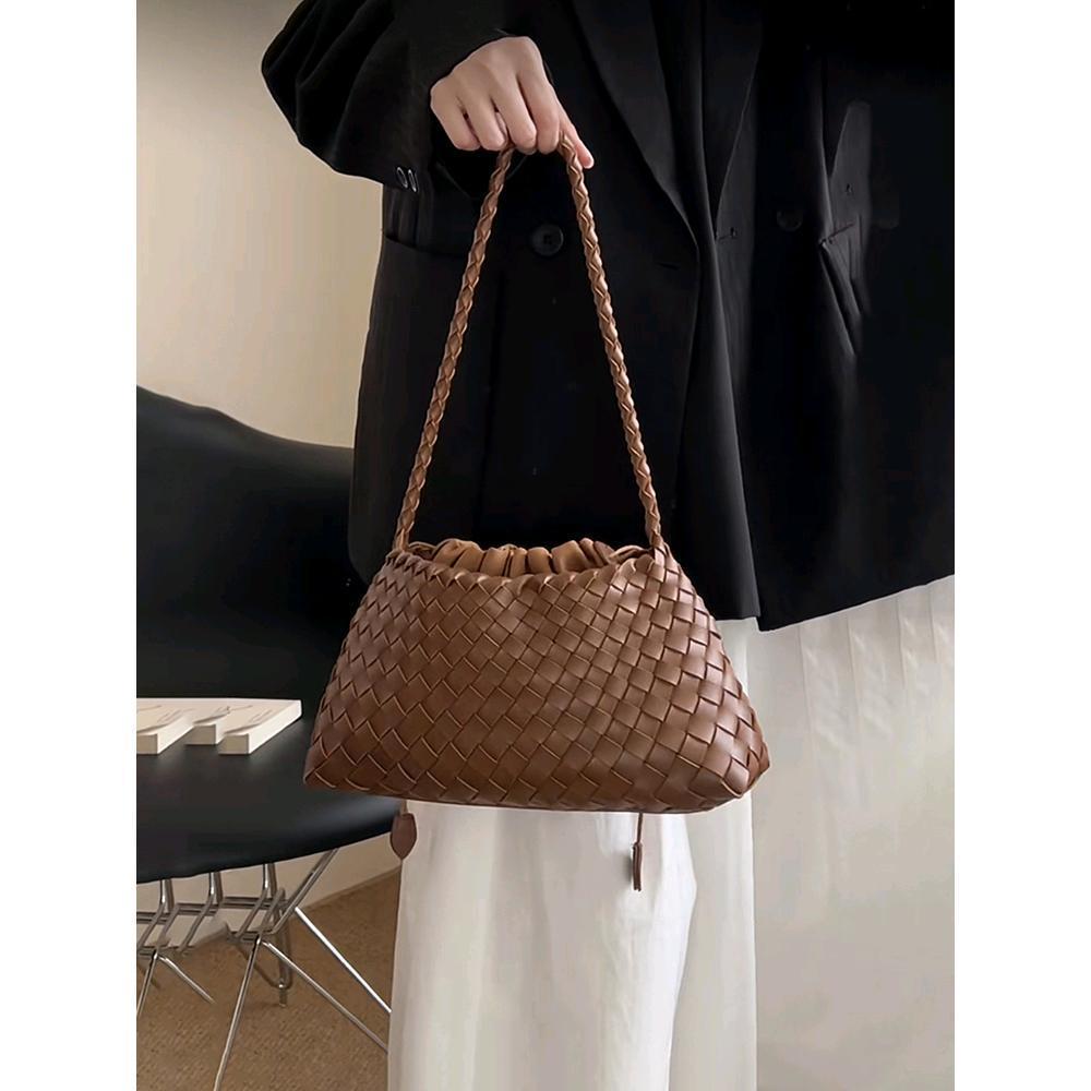 Mandy – Sac À Main Tressé en Cuir Vegan Pour Femme