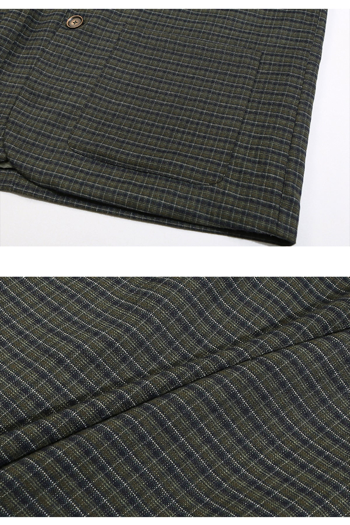 Ralph – Costume à Carreaux de Style Universitaire