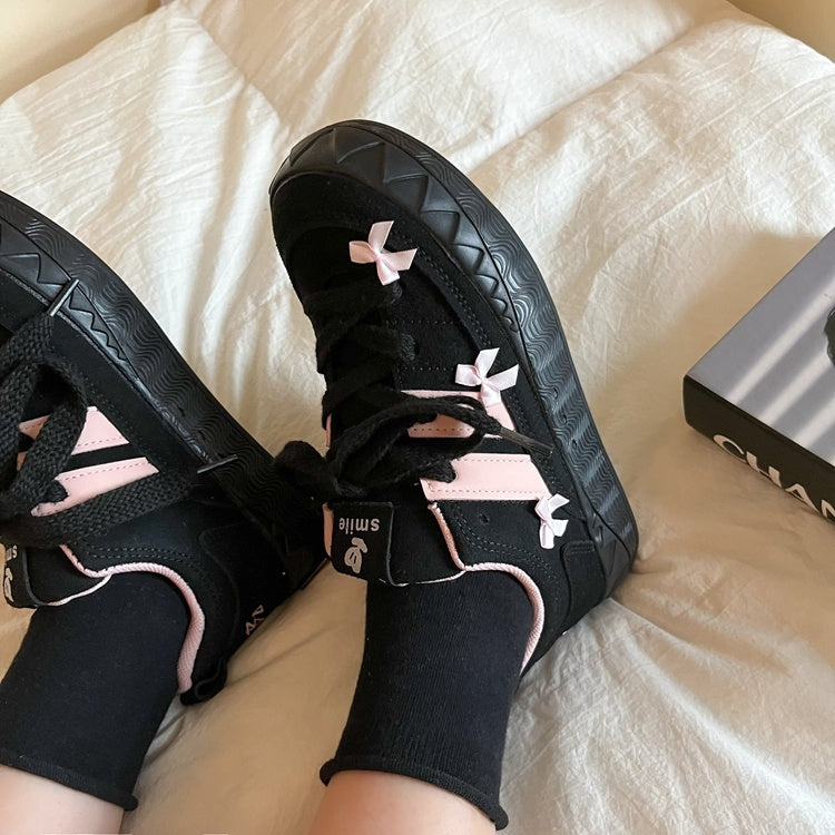 Amanda – Chaussures Plateformes Rétro Américaines Polyvalentes