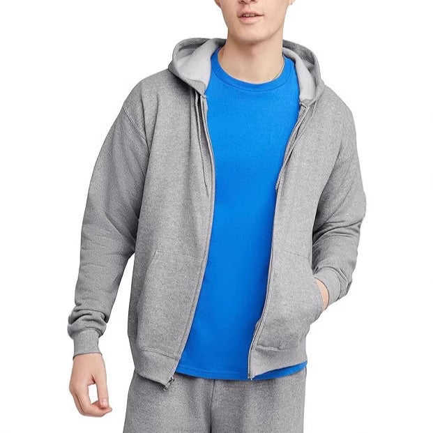Shane – Sweat à capuche zippé ample pour hommes