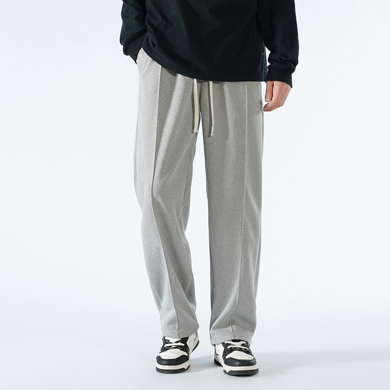 Steven – Pantalons Droits Simples et Polyvalents pour Hommes