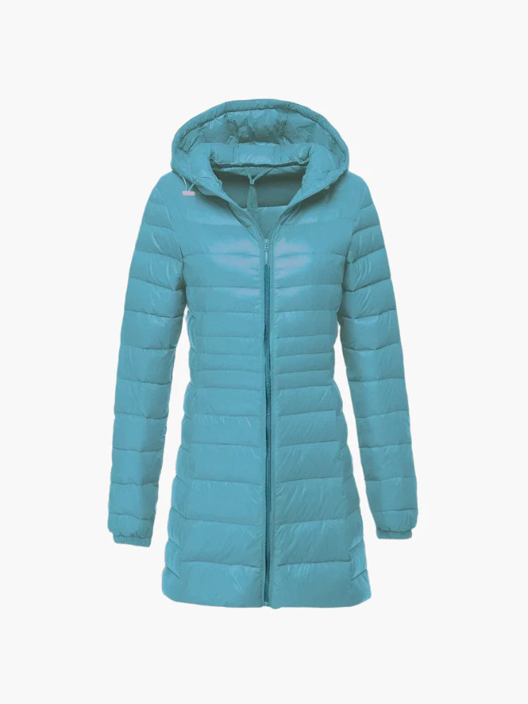 Sue – Manteau d'hiver long et matelassé pour femme