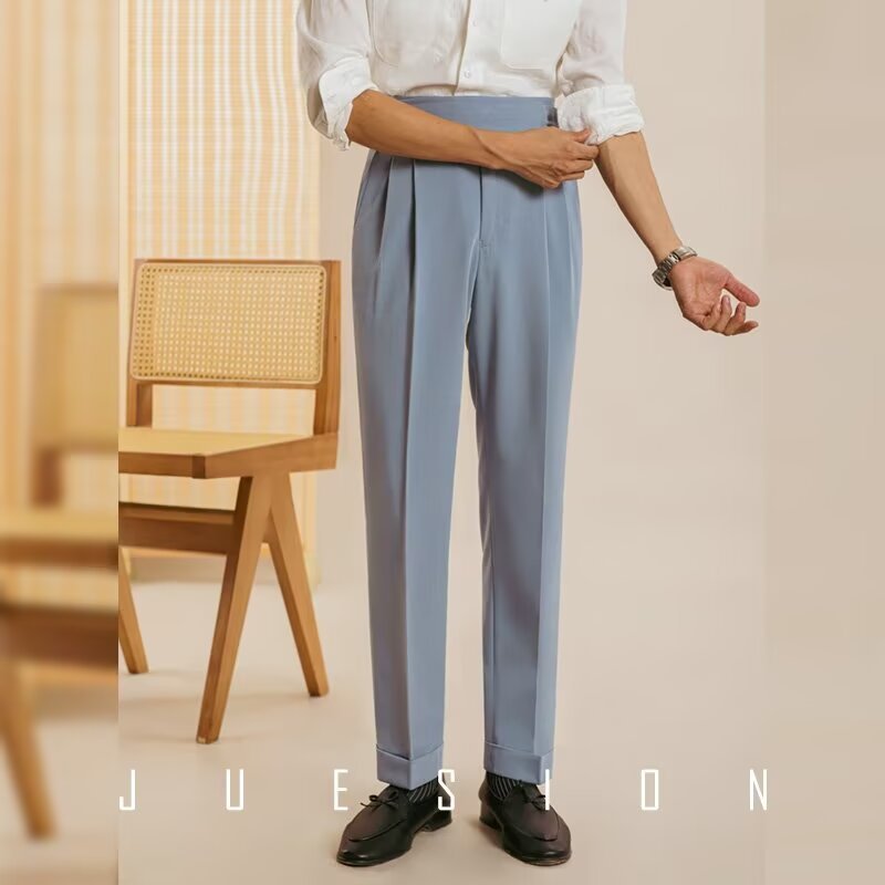 Rod – Pantalon Décontracté Drapé pour Homme