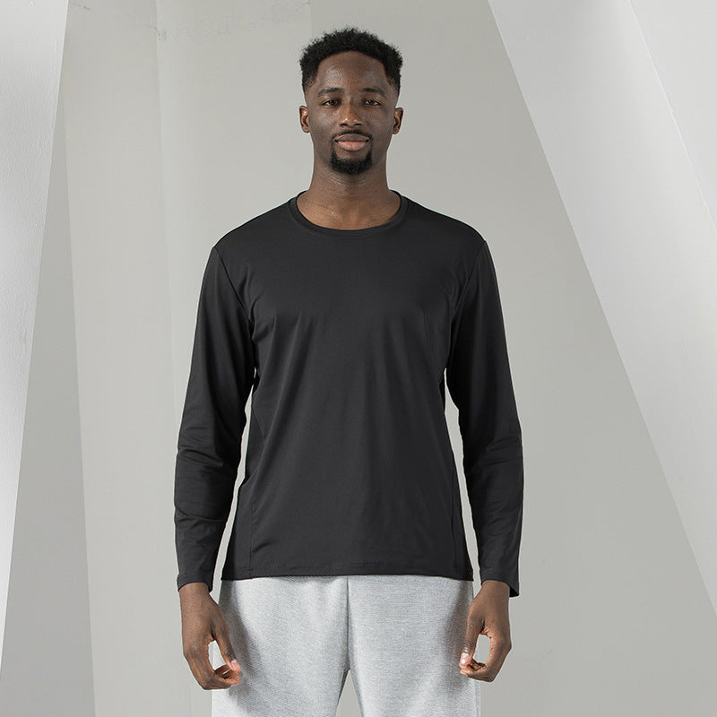 Liam – T-shirt de sport à manches longues à séchage rapide pour homme en automne et hiver