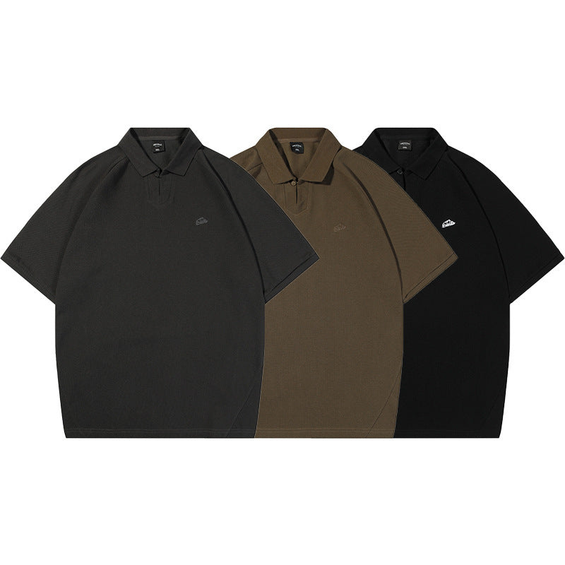 Dominic – T-shirt Ample Demi-manche Grande Taille