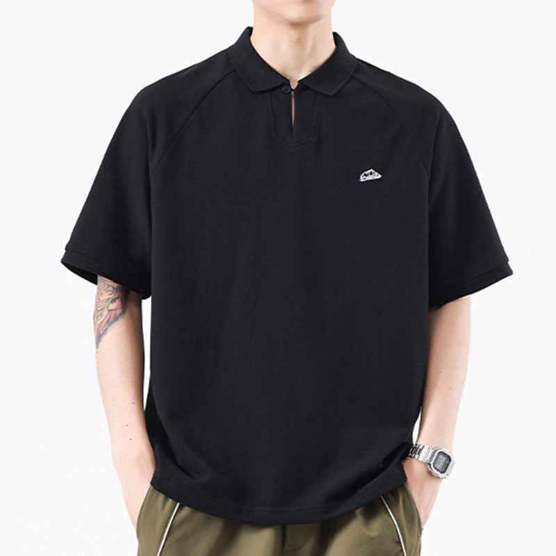 Dominic – T-shirt Ample Demi-manche Grande Taille