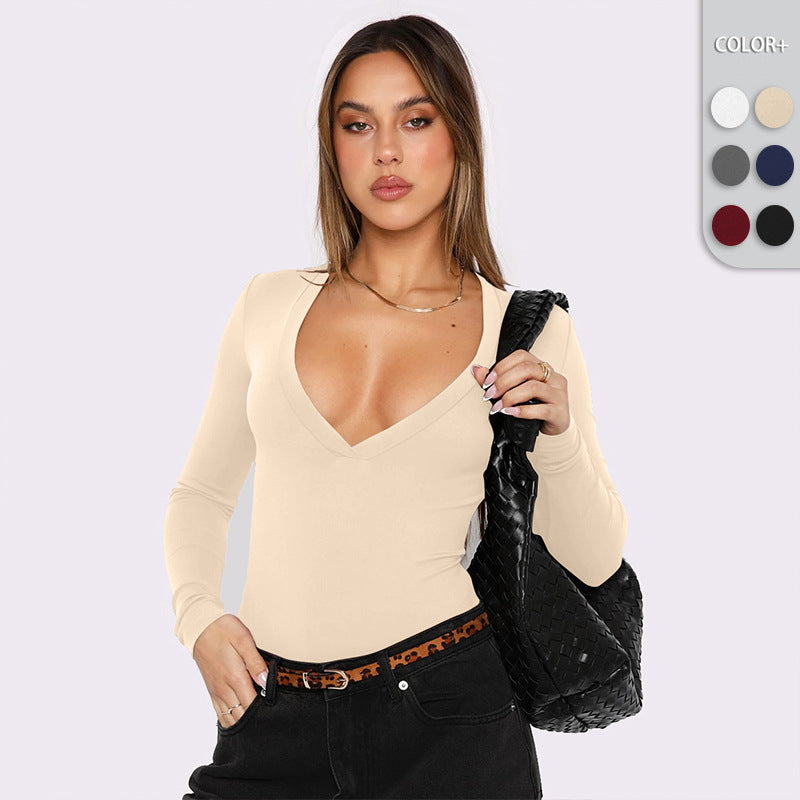 Amanda – Pull Slim à Manches Longues