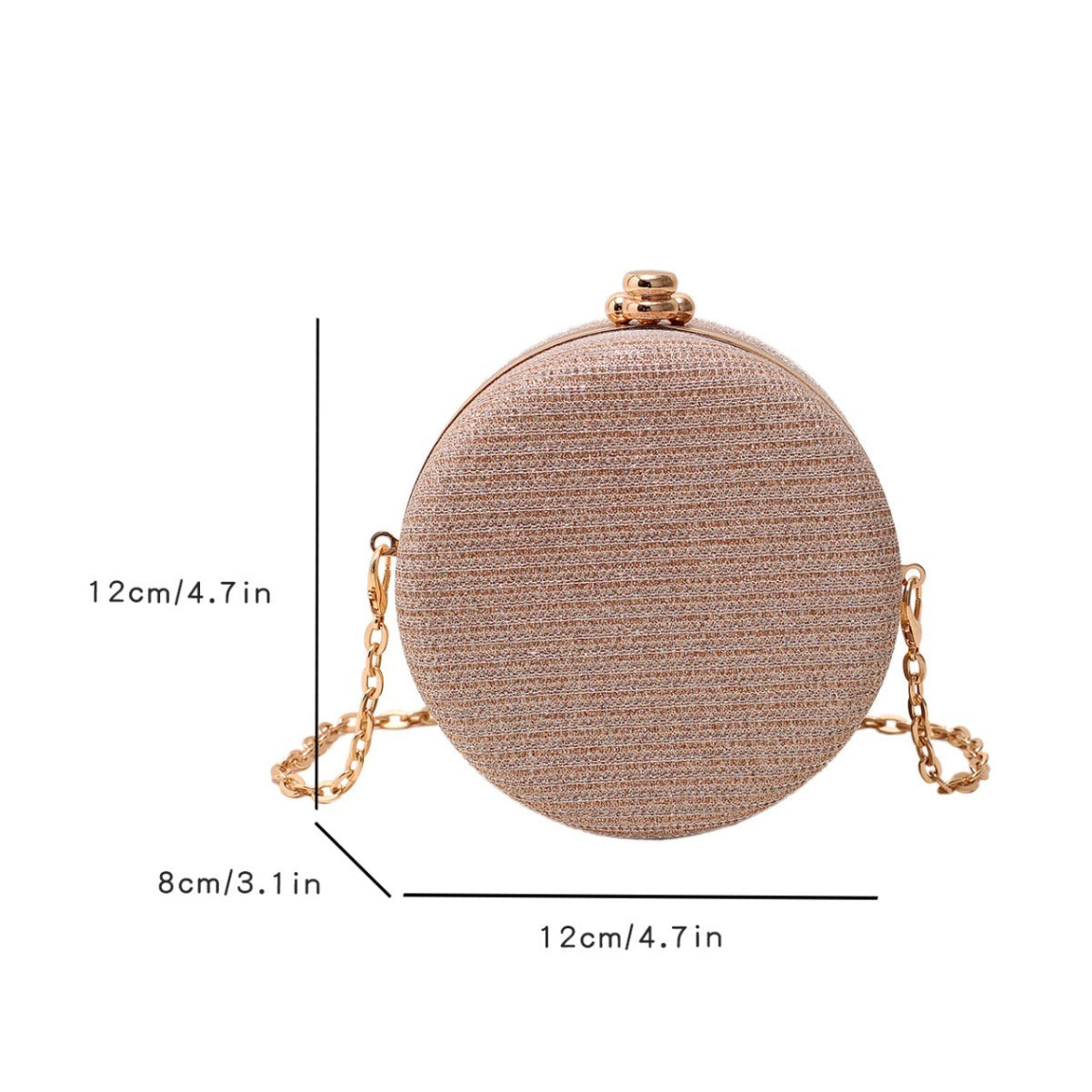 Linda – Sac à bandoulière avec chaîne et strass