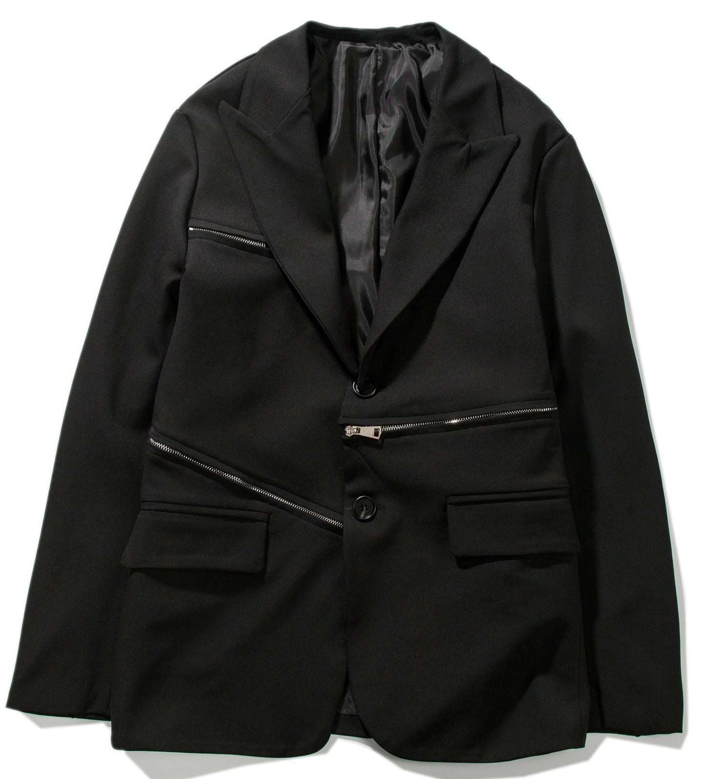 Justin – Costume décontracté avec fermeture éclair