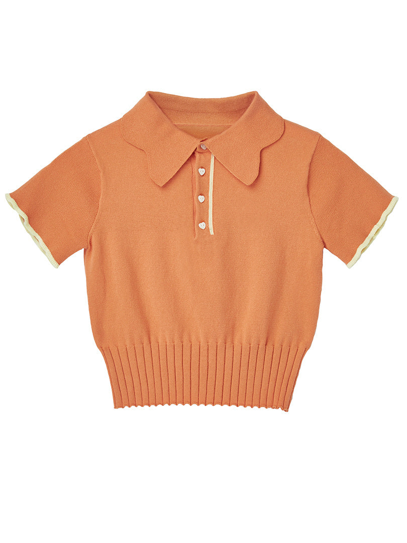Jason – Polo à col en tricot