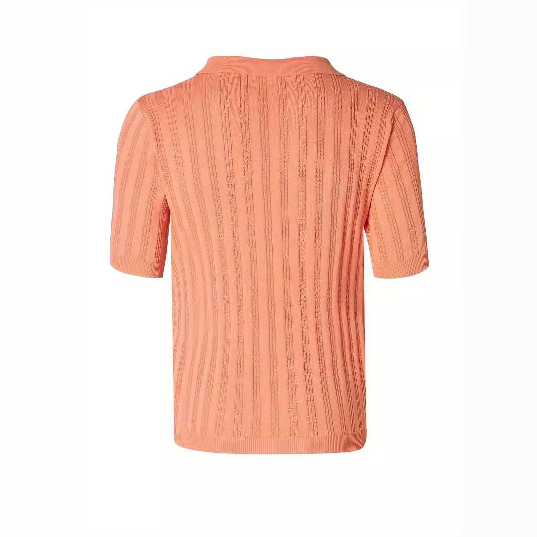 Tony – T-shirt en Maille à Manches Courtes pour Homme