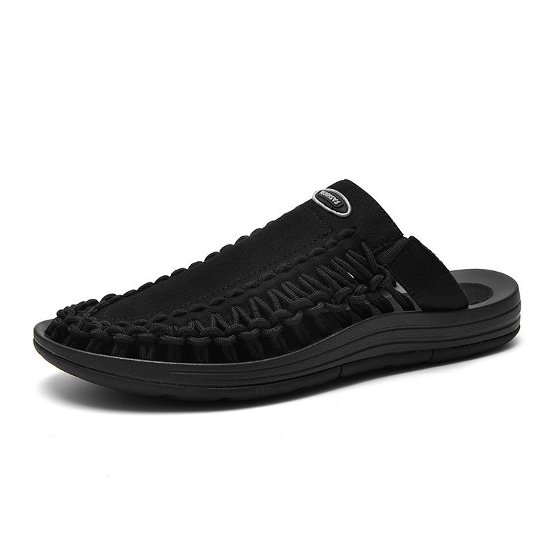 Oliver – Sandales en Grande Taille avec Trous pour la Plage
