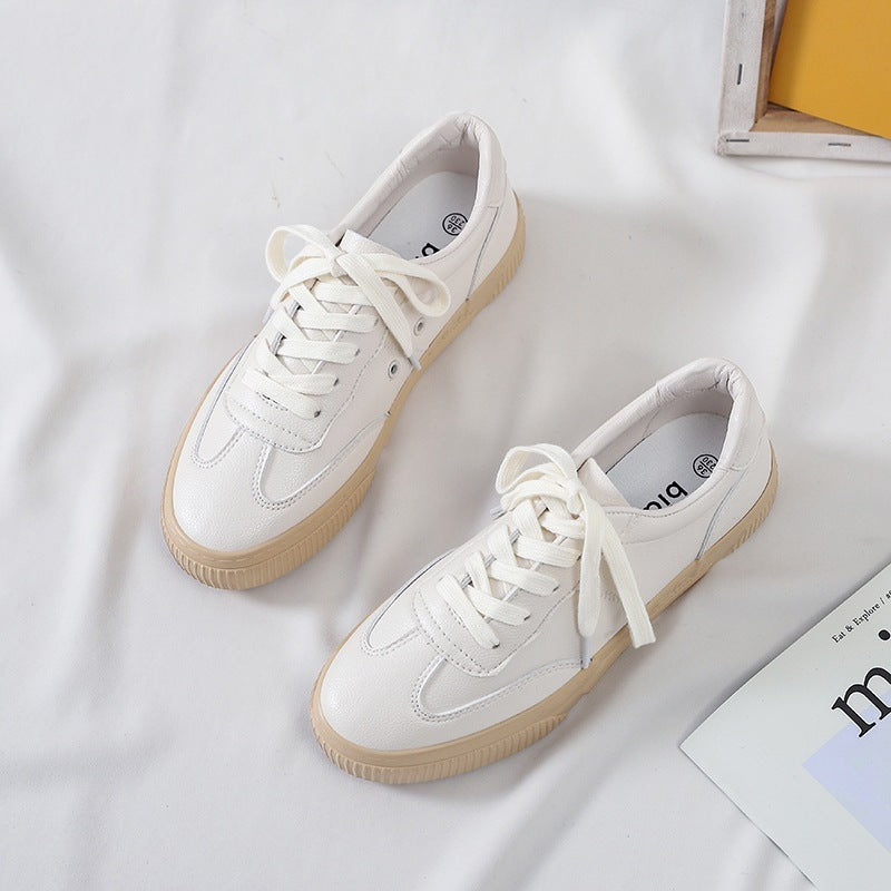 Kimberley – Baskets Blanches Casuales pour Femmes