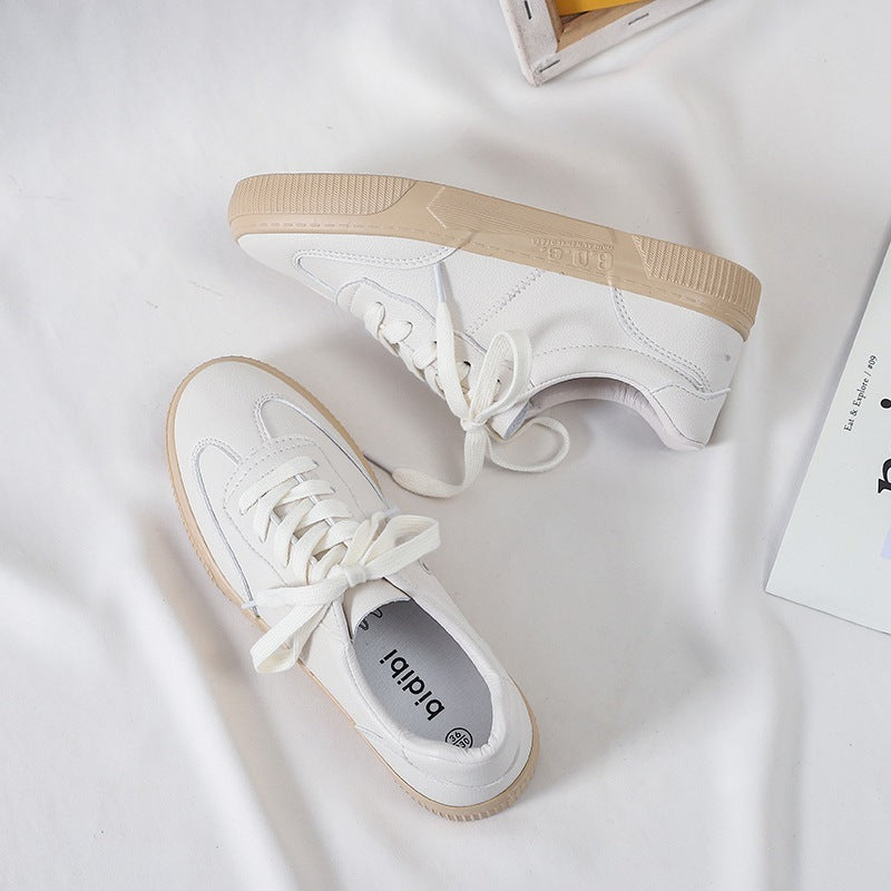 Kimberley – Baskets Blanches Casuales pour Femmes