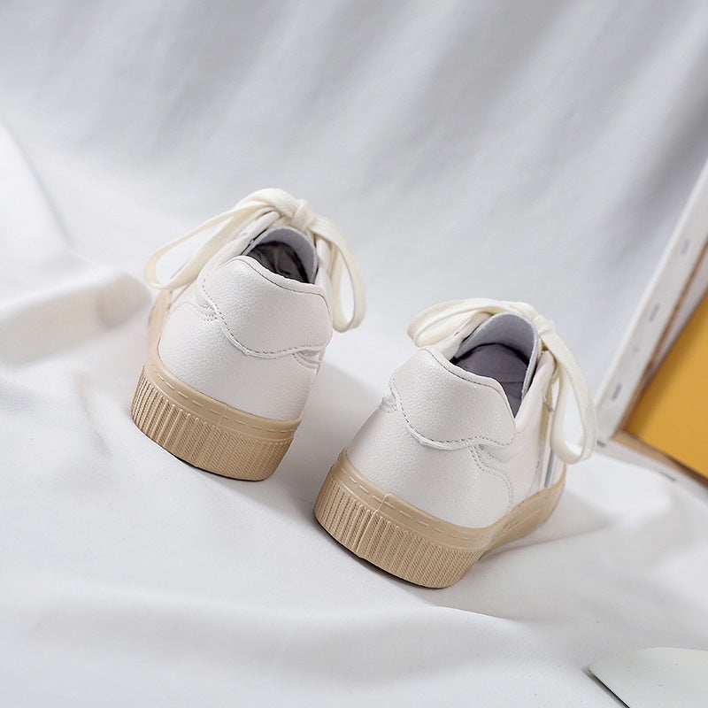 Kimberley – Baskets Blanches Casuales pour Femmes