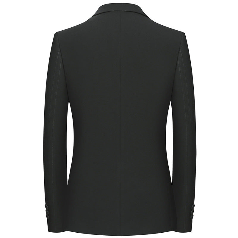 Nathaniel – Costume Slim Coréen à Un Bouton et Anti-Froissement
