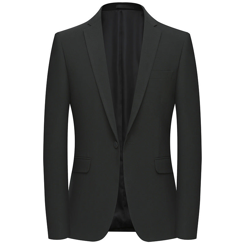 Nathaniel – Costume Slim Coréen à Un Bouton et Anti-Froissement
