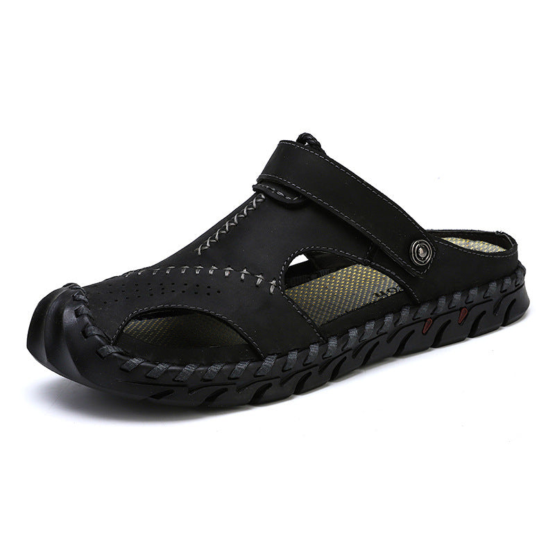 Leon – Chaussons Respirants en Grande Taille pour Hommes