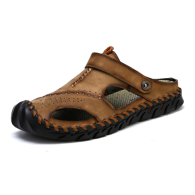 Leon – Chaussons Respirants en Grande Taille pour Hommes