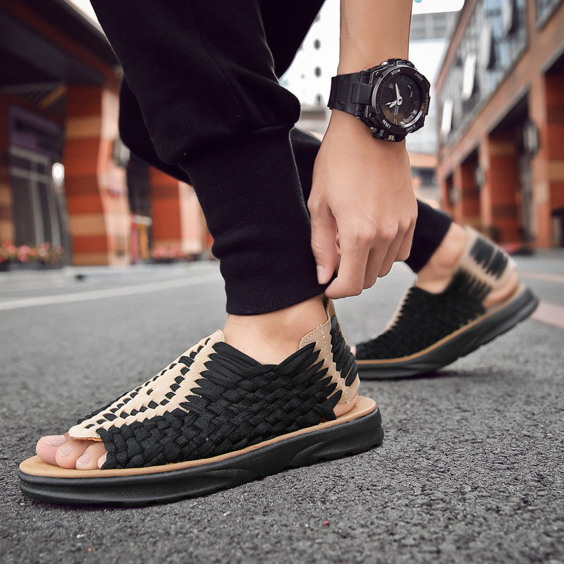 Jay – Sandales Tressées Décontractées pour Hommes