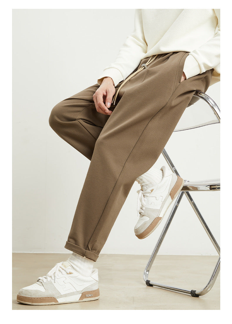 Donald – Pantalon Crayon Doublé en Polaire pour Hommes
