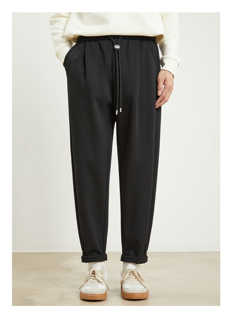 Donald – Pantalon Crayon Doublé en Polaire pour Hommes