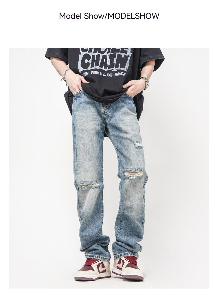 Ted – Jeans Déchirés Amples