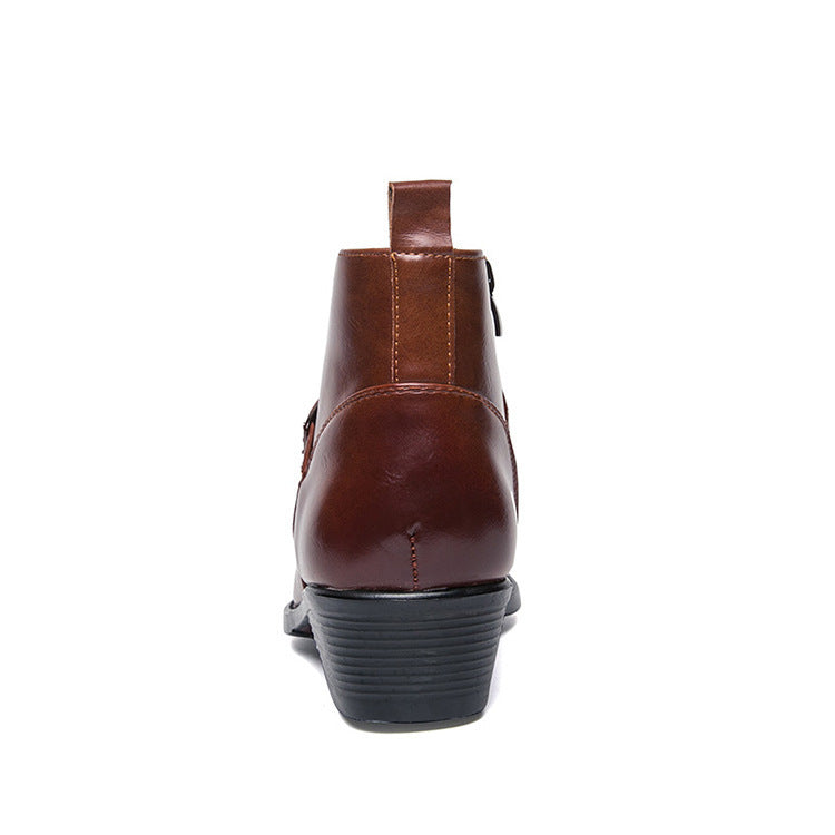 Desmond – Chaussures pointues en cuir vegan pour hommes