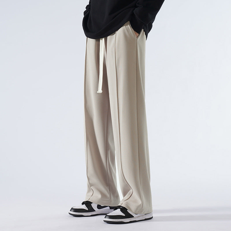 Steven – Pantalons Droits Simples et Polyvalents pour Hommes