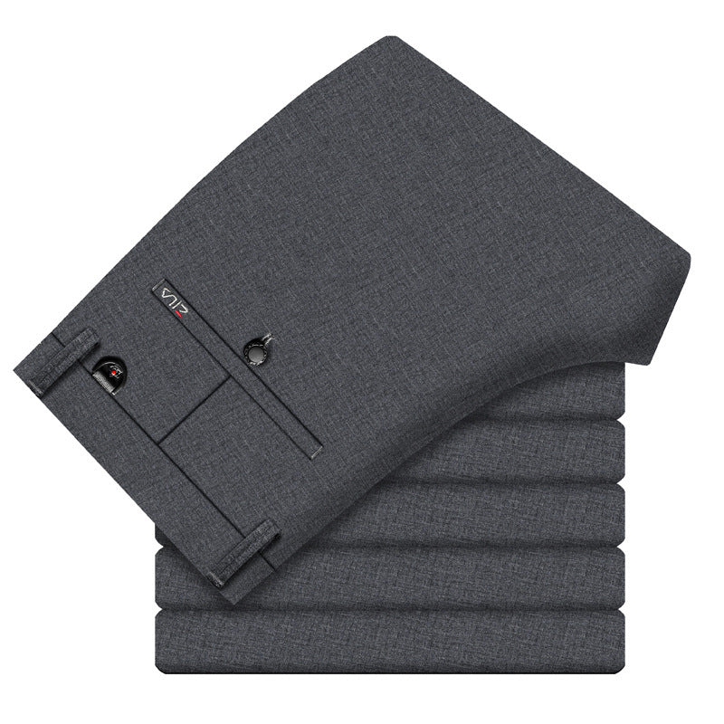 Ricky – Pantalon Homme Décontracté Stretch Droit Affaires