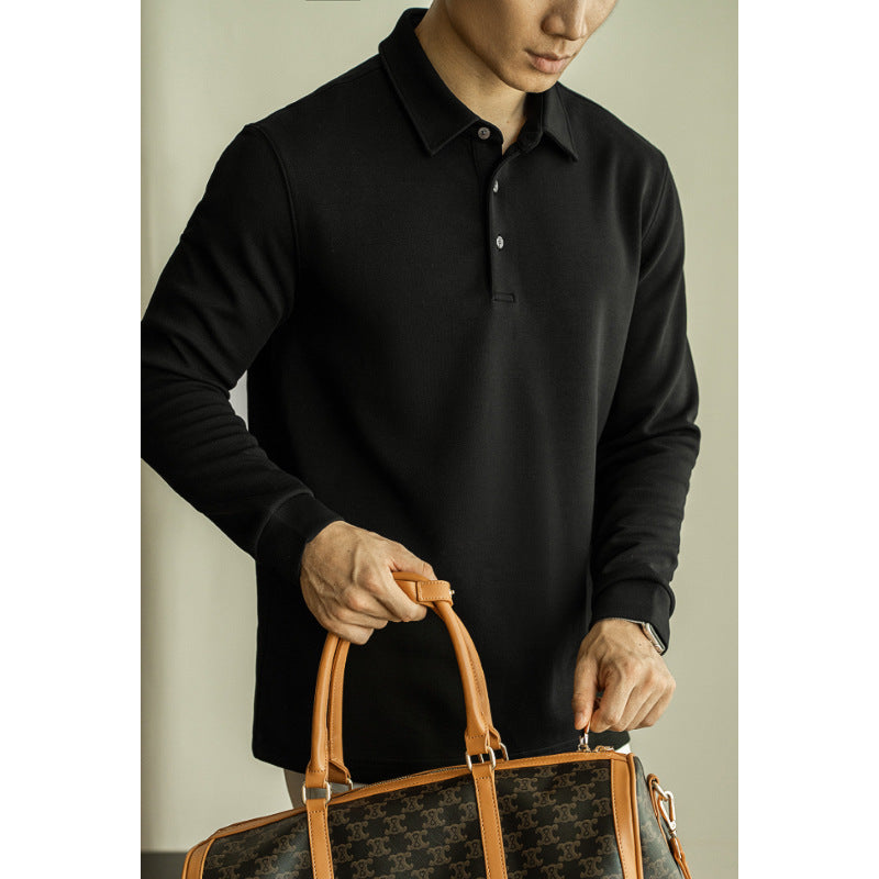 Ron – Polo pour Hommes, Style Décontracté d'Affaires