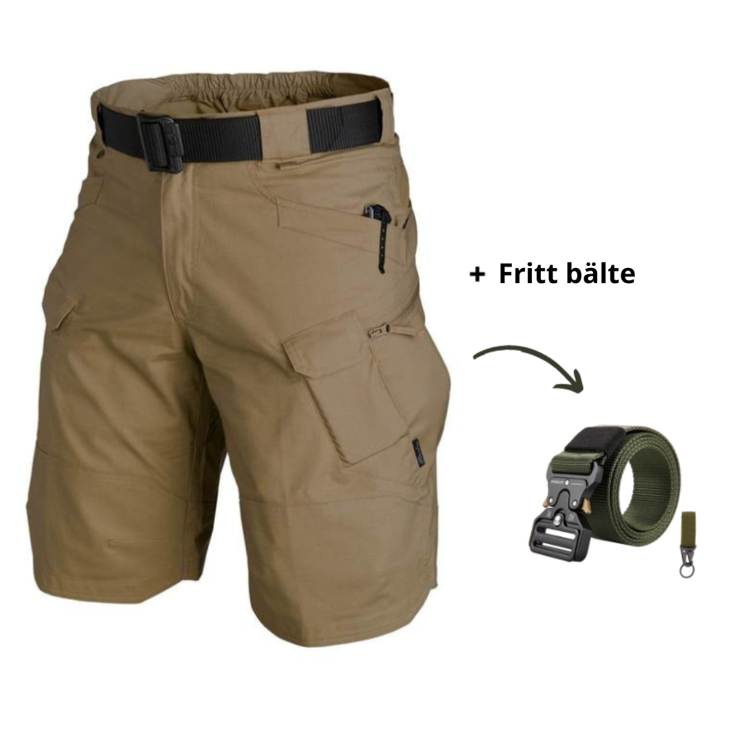 Peter – Shorts avec Poches Multiples et Ceinture Offerte