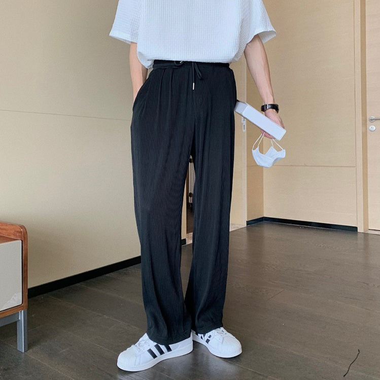 Cameron – Pantalon Tissé Léger et Élastique pour l'Été