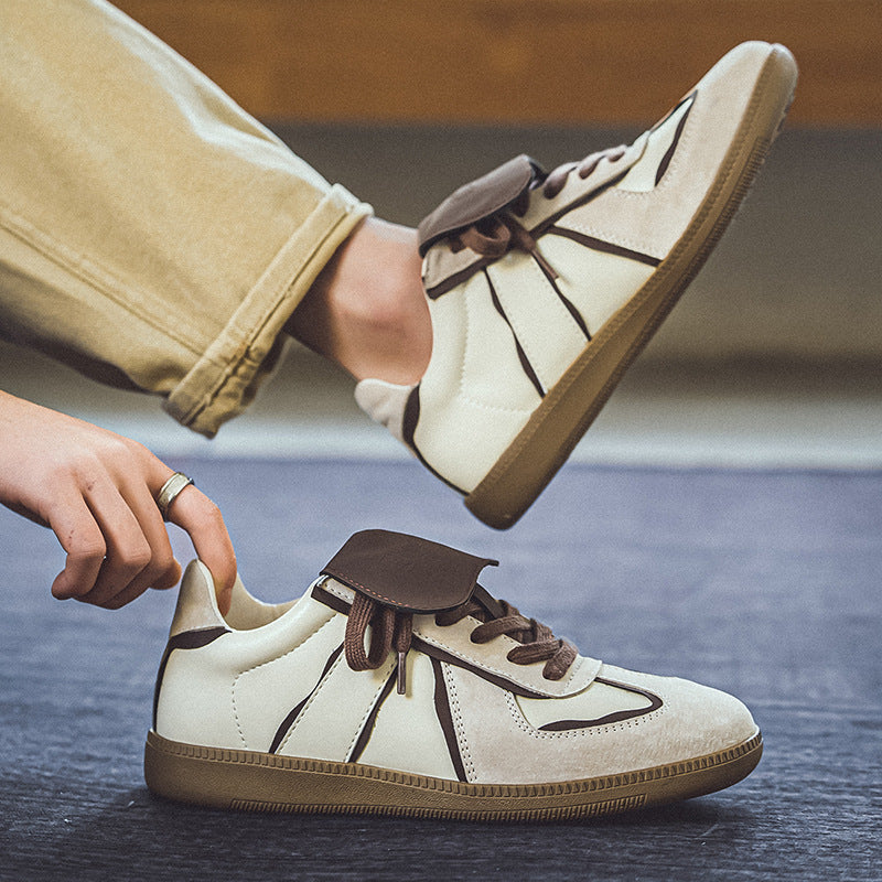 Cameron – Chaussures de Skateboard Plates Rétro Décontractées