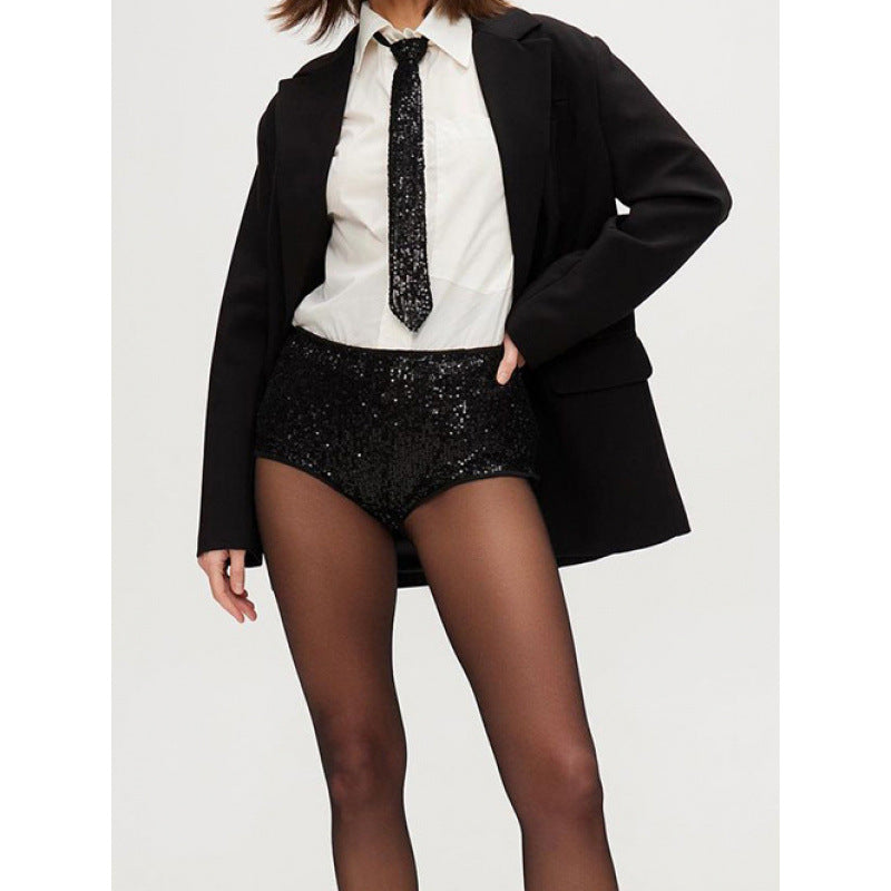 Diana – Shorts à Sequins Élégants pour Femme