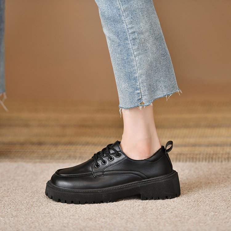 Nicola – Chaussures Compensées Style Britannique
