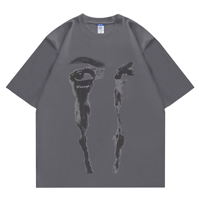 Clive – T-shirt vintage ample en coton pour garçons