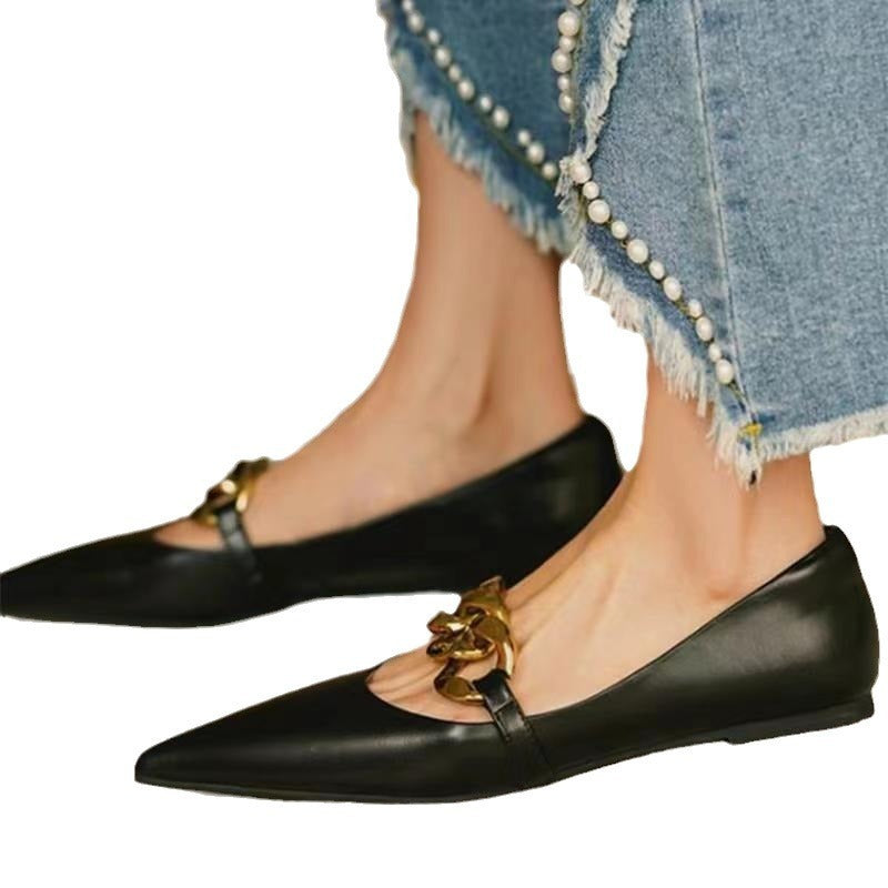 Nicola – Chaussures Femmes Confortables à Talon Bas et Résistantes
