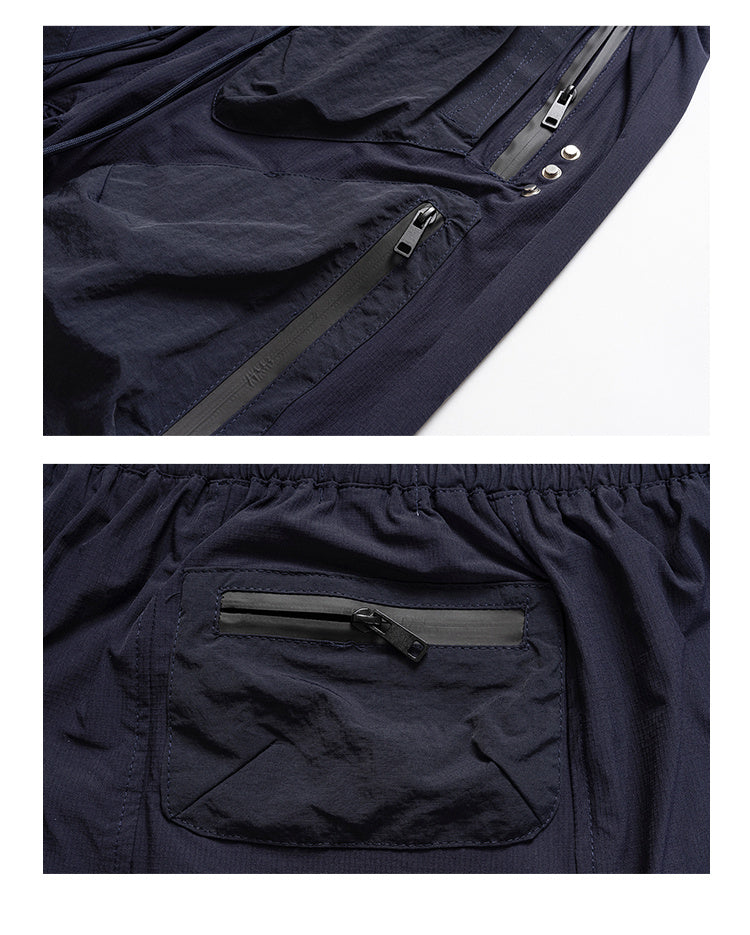 Jerry – Shorts Décontractés Fonctionnels Rétro pour Hommes