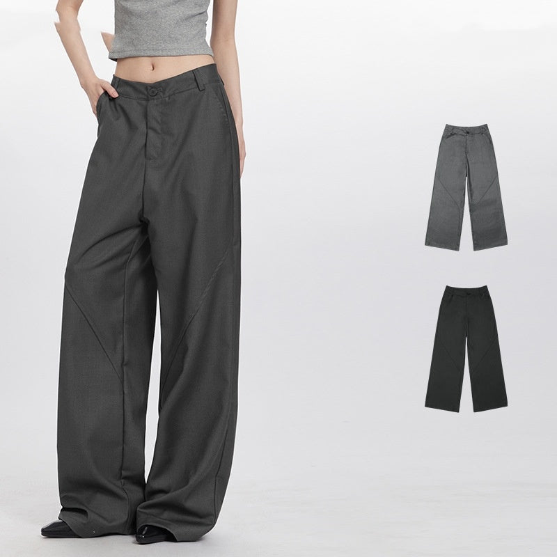 Shirley – Pantalon Large Décontracté Style Rétro