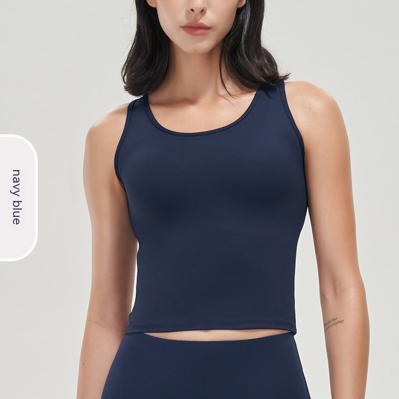 Sophia – Débardeur Yoga Soutien Choc Dos Élastique
